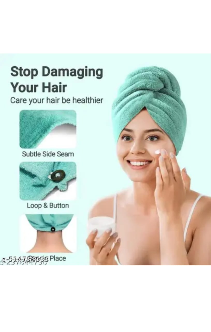 Hair towel wrap Turban Microfiber