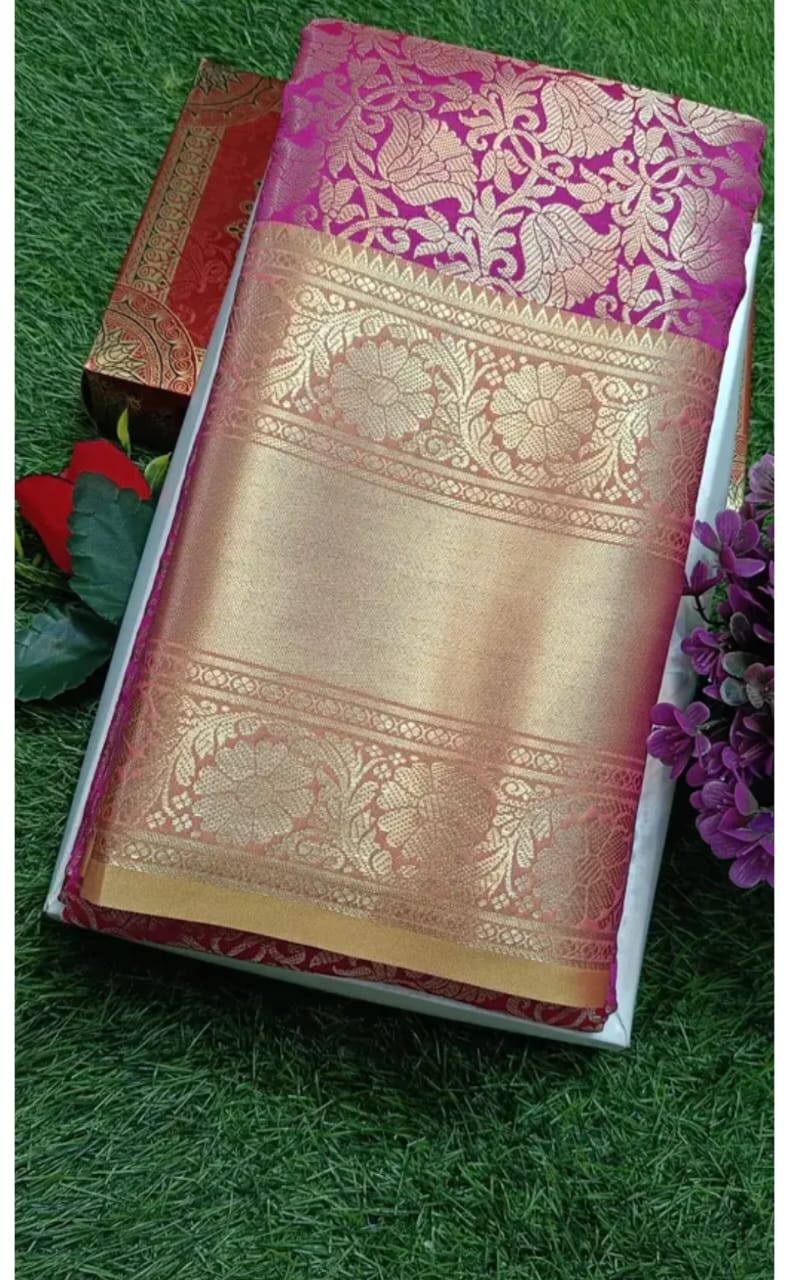 BANARSI SILK AMBOZ SAAREE