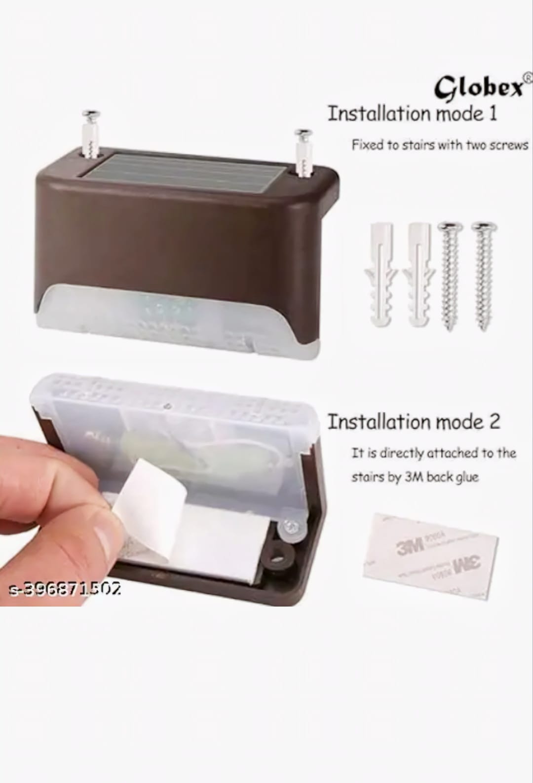 SOLAR DECK LIGHTS OUTDOOR PACK OF 4 PCS